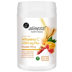 Witamina C 1000mg Plus rutyna, buforowana 250g proszku