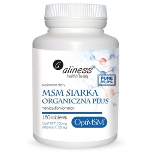 MSM Siarka Organiczna PLUS x 180 tab