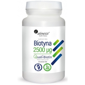 Biotyna 2500 mcg QualiBiotin® x 120 tabletek VEGE
