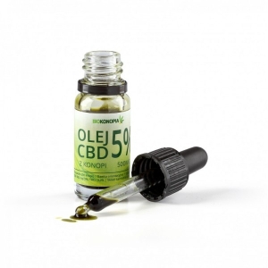 Olej z konopi 5% 1500mg CBD 30ml BIOKonopia