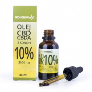 10% CBD olej z konopii