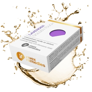 Lawendowe mydło ze Złotem monojonowym Au100