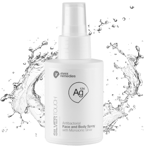 Srebrny antybakteryjny płyn do ciała i twarzy Ag124, 100ml