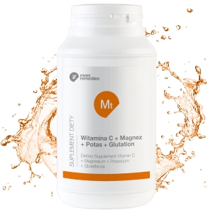 Glutation, magnez, witamina C, potas, proszek 450g