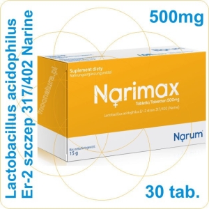 Narine Narimax Tabletki bez sterynianu 500 mg, 30 Tabletek