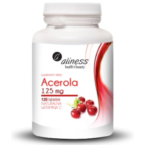 Acerola 125mg naturalna witamina C x 120 tab.