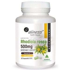 Rhodiola rosea (różeniec górski) 500mg x 60 kap. Vege