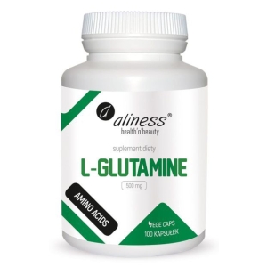 L-Glutamine 500 mg x 100 Vege kaps.