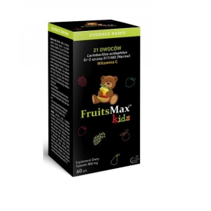 FruitsMax Kids dla dzieci 500mg, 60 tabletek