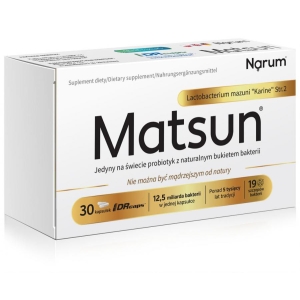 Matsun Lactobacterium mazuni "Karine" Str.2 7,5g, 30 kapsułek