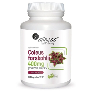 Pokrzywa indyjska - Coleus forskohlii 10% 400mg