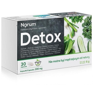 Detox Narum 200 mg, 30 kapsułek