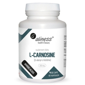 L-CARNOSINE 500 mg x 60 Vege caps.